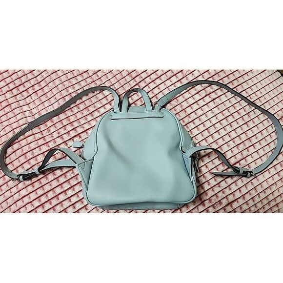 Guess Light Blue Los Angeles Backpack SKA18 - Picture 2 of 14